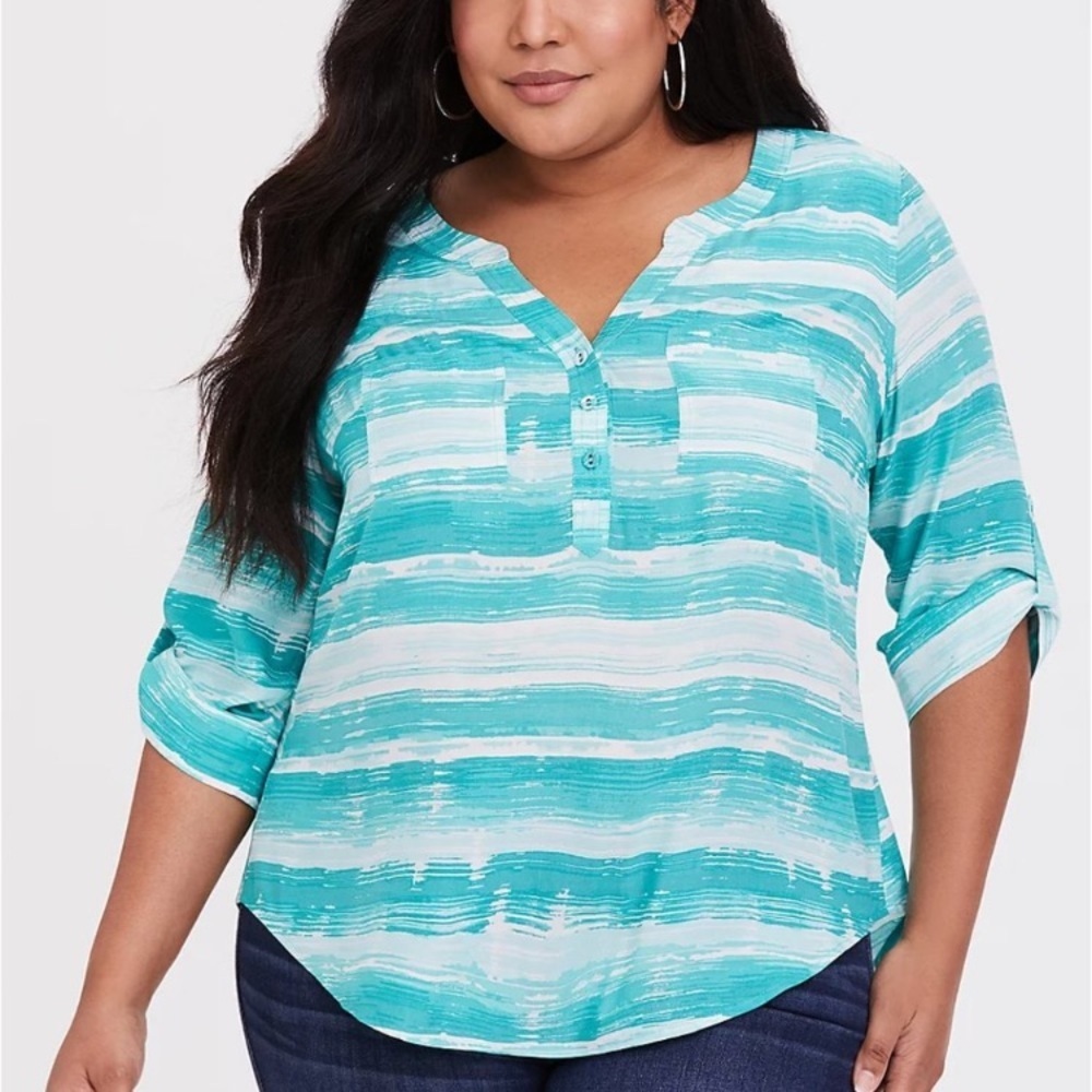 Striped Harper Button Up Size 00